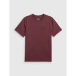 Mens regular plain T-shirt 4F 4FRSS26TTSHM3637-60S - Image 7