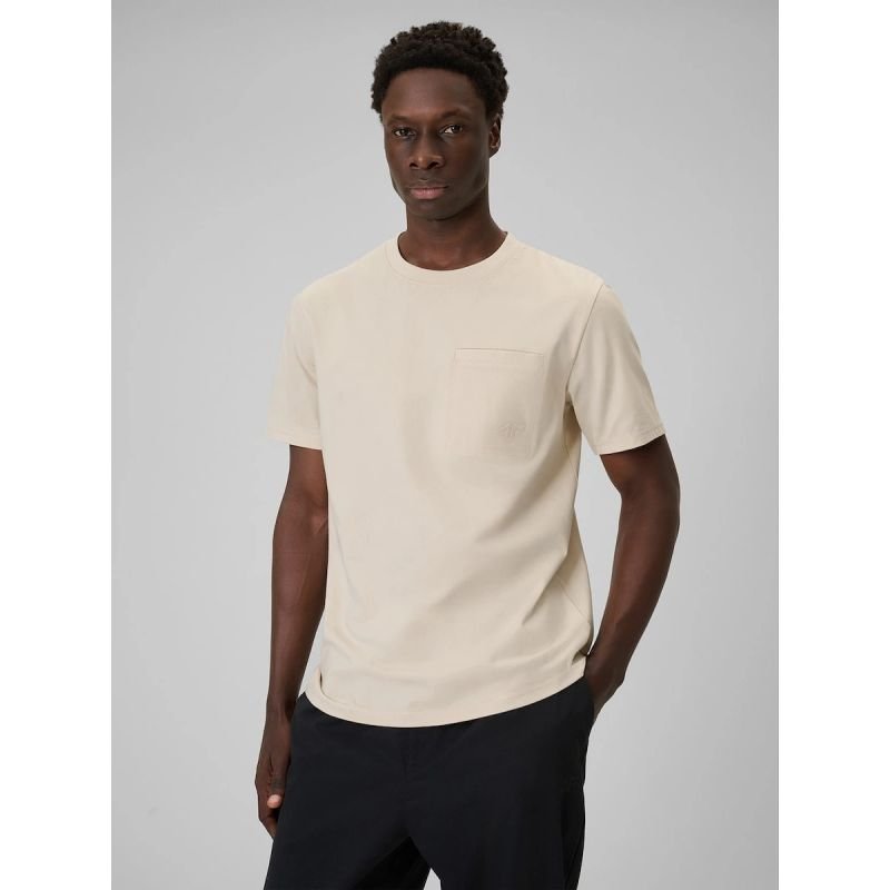 lupin-wear-ca-men-s-regular-plain-t-shirt-4f-4frss26ttshm3637-83s-2885820 Mens regular plain T-shirt 4F 4FRSS26TTSHM3637-83S - Image 1