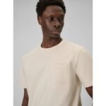 Mens regular plain T-shirt 4F 4FRSS26TTSHM3637-83S - Image 3