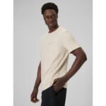 Mens regular plain T-shirt 4F 4FRSS26TTSHM3637-83S - Image 5