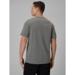 Mens regular plain T-shirt 4F 4FRSS26TTSHM3990-24M - Image 2