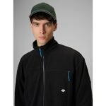 Mens relaxed fleece with stand-up collar 4F 4FRSS26TFLEM502-20S - Image 4
