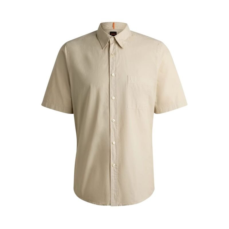 lupin-wear-ca-men-s-shirt-boss-relegant-6-short-m-light-beige-50537331-271-1615579 Mens shirt BOSS Relegant_6-short_M Light Beige (50537331-271) - Image 1
