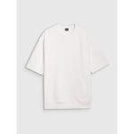Mens short-sleeved sweatshirt without hood 4F 4FRSS25TSWSM2114-11S - Image 6
