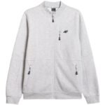 Mens sweatshirt 4F M2547 cool light gray melange 4FWMM00TSWSM2547 27M - Image 2