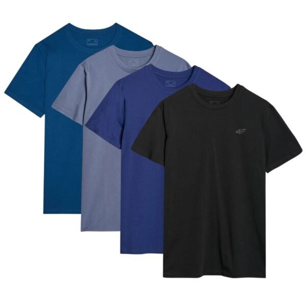 Mens T-shirt (SET OF 4 T-SHIRT) 4F 4P-SS-4FWMM00TTSHM2256-90S 4PACK