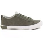Mens textile sneakers green Big Star TT174292 - Image 2