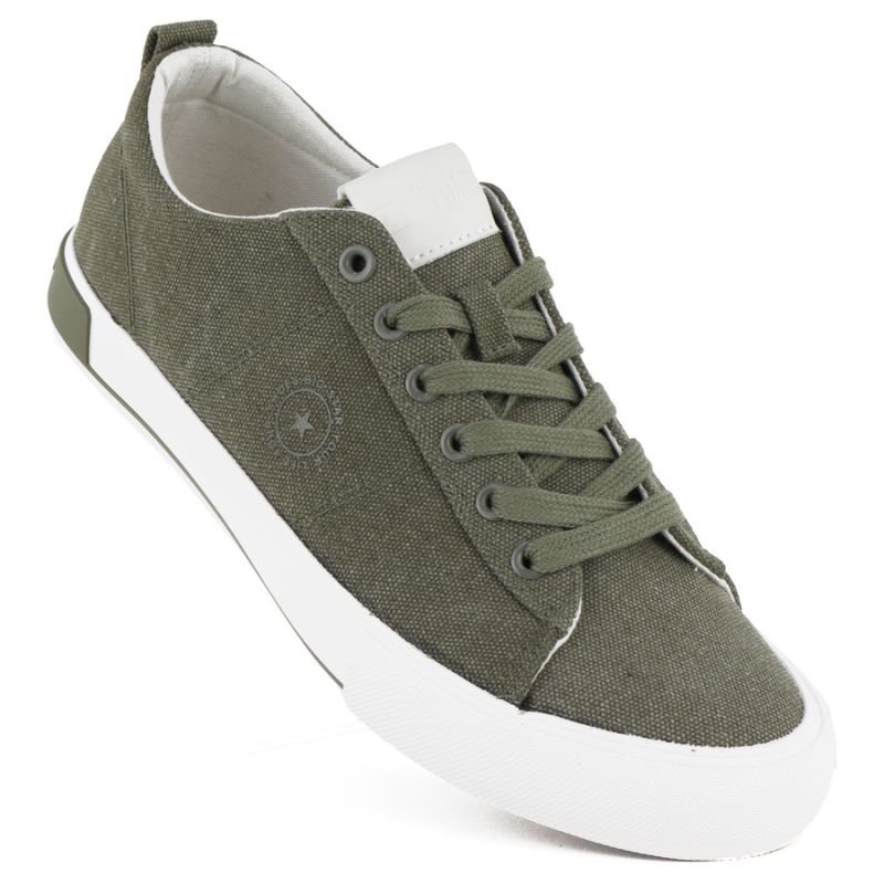lupin-wear-ca-men-s-textile-sneakers-green-big-star-tt174292-2099691 Mens textile sneakers green Big Star TT174292 - Image 1