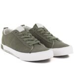 Mens textile sneakers green Big Star TT174292 - Image 4