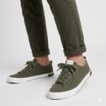 Mens textile sneakers green Big Star TT174292 - Image 5