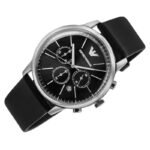 Mens Watch EMPORIO ARMANI Minimalist Chronograph AR11774 + BOX - Image 2