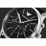 Mens Watch EMPORIO ARMANI Minimalist Chronograph AR11774 + BOX - Image 4