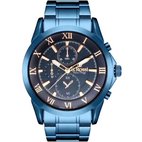 Mens Watch G.Rossi 3844B-6F3 + BOX