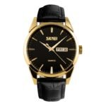 Mens Watch Skmei 9073GDBK-B + BOX