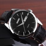 Mens Watch Skmei 9073SIBK-B + BOX - Image 3