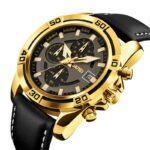 Mens Watch Skmei 9156GDBK + BOX - Image 2