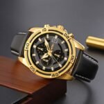 Mens Watch Skmei 9156GDBK + BOX - Image 3