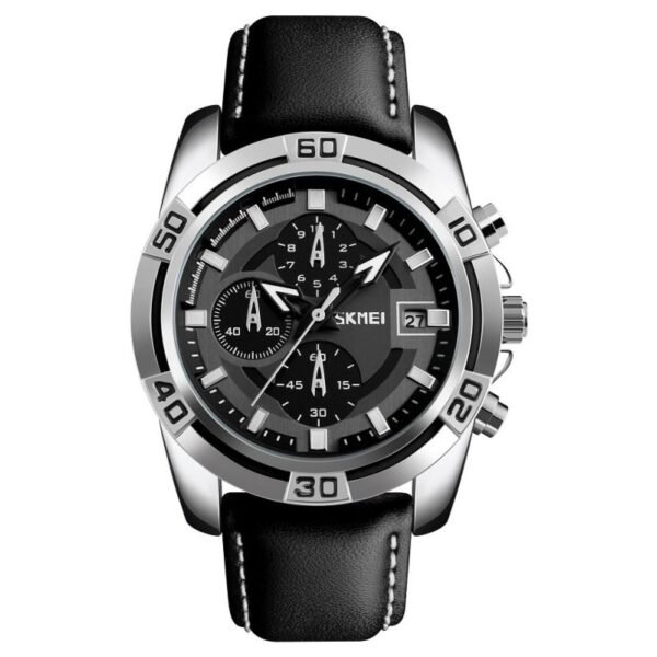 Mens Watch Skmei 9156SIBK + BOX