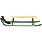 METAL SLEDGE FOR SLEIGH RIDES 2-PERSON REINFORCED GREEN - Image 3