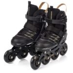 Meteor L 38-43 Buzzy Roller Skates Black/Gold - Image 4