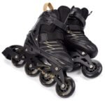 Meteor L 38-43 Buzzy Roller Skates Black/Gold - Image 6