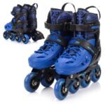 Meteor M 34-37 Loky Roller Skates Black/Blue - Image 7