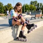 Meteor M 34-37 Urbo Roller Skates Black/Pink - Image 2