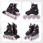 Meteor M 34-37 Urbo Roller Skates Black/Pink - Image 5