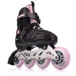 Meteor M 34-37 Urbo Roller Skates Black/Pink - Image 7