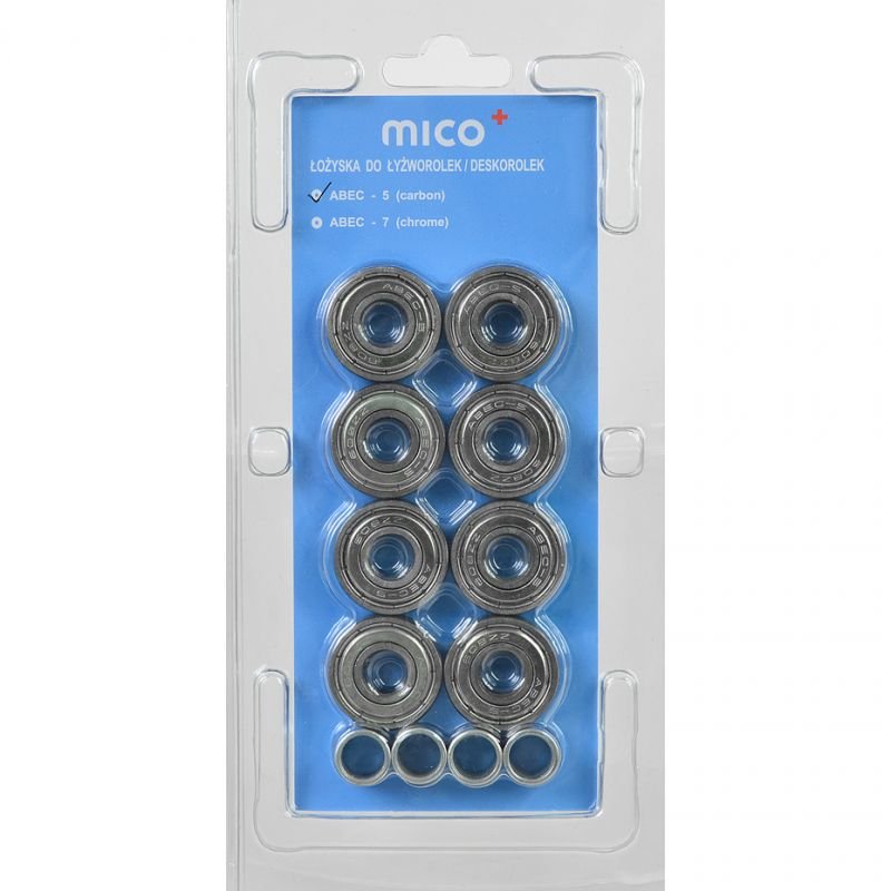lupin-wear-ca-mico-abec-5-carbon-bearings-8-pcs-460822 MICO ABEC-5 carbon bearings /8 pcs/ - Image 1