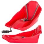 MINI TOPO RED PLASTIC SLEDGE