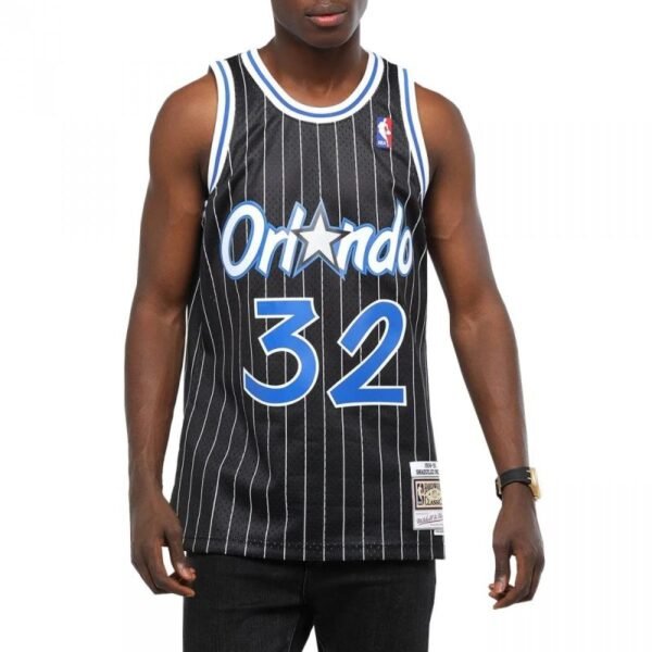 Mitchell Ness Mens Orlando Magic NBA Swingman Jersey Shaquille ONeal #32 SMJYGS18191-OMABLCK94SON