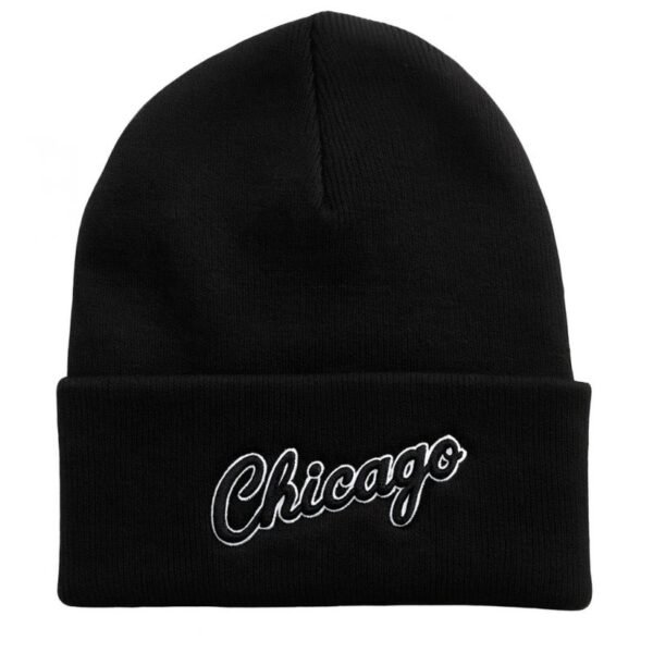 Mitchell Ness NBA Chicago Bulls Winter Hat HK12936-CBUBLCK