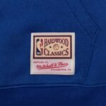 Mitchell Ness NBA New York Knicks Team Logo Hoody HDSSINTL1267-NYKROYA - Image 5