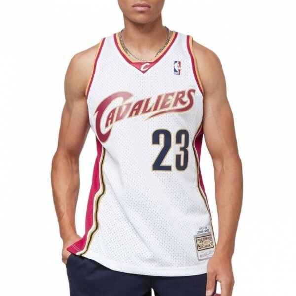 Mitchell Ness NBA Swingman Jersey Cavaliers 03 Lebron James M SMJYCP19209-CCAWHIT03LJA