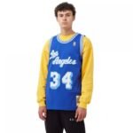 Mitchell Ness NBA Swingman Los Angeles Lakers Shaquille ONeal M T-shirt SMJYAC18013-LALROYA96SON - Image 2