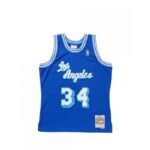 Mitchell Ness NBA Swingman Los Angeles Lakers Shaquille ONeal M T-shirt SMJYAC18013-LALROYA96SON - Image 7