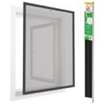 MOSQUITO NET WINDOW ALU 100X120 ANTHRACITE - Image 2