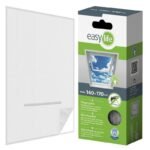 MOSQUITO NET WINDOW ROOF 140X170 WHITE POLYESTER + VELCRO TAPE