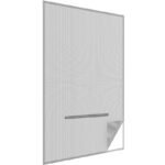 MOSQUITO NET WINDOW ROOF 140X170 WHITE POLYESTER + VELCRO TAPE - Image 5