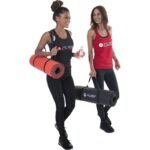 NBR BLACK EXERCISE MAT 180x60x1.5CM WITH HOLES PURE 2 IMPROVE - Image 3