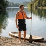 NEOPRENE SUP VEST XQMAX RS ORANGE/ BLACK - Image 7