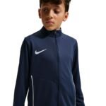 Nike Dri-Fit Park 26 Navy Blue Kids Sweatshirt HM7256 410 - Image 3