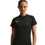 Nike Dri-Fit Park VIII Womens T-Shirt Black HV8178 010 - Image 4