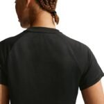 Nike Dri-Fit Park VIII Womens T-Shirt Black HV8178 010 - Image 5