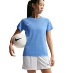 Nike Dri-Fit Park VIII Womens T-Shirt Light Blue HV8178 412 - Image 3