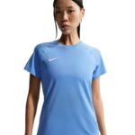 Nike Dri-Fit Park VIII Womens T-Shirt Light Blue HV8178 412 - Image 4