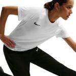 Nike Dri-Fit Park VIII Womens T-Shirt White HV8178 100 - Image 3