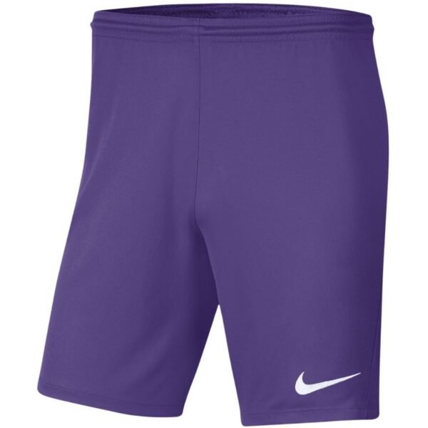 Nike Dry Park III NB K Mens Shorts Purple BV6855 507
