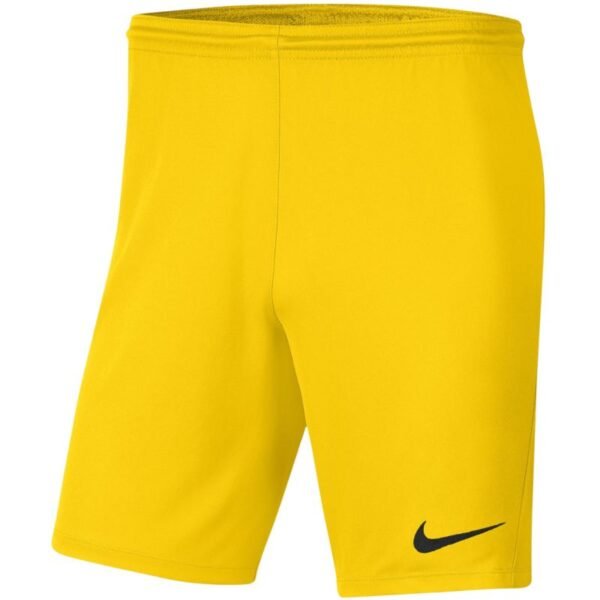 Nike Dry Park III NB K Mens Shorts Yellow BV6855 718